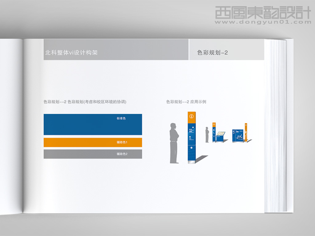 北京科技職業(yè)學(xué)院vi設(shè)計(jì)---環(huán)境導(dǎo)視設(shè)計(jì)色彩規(guī)劃