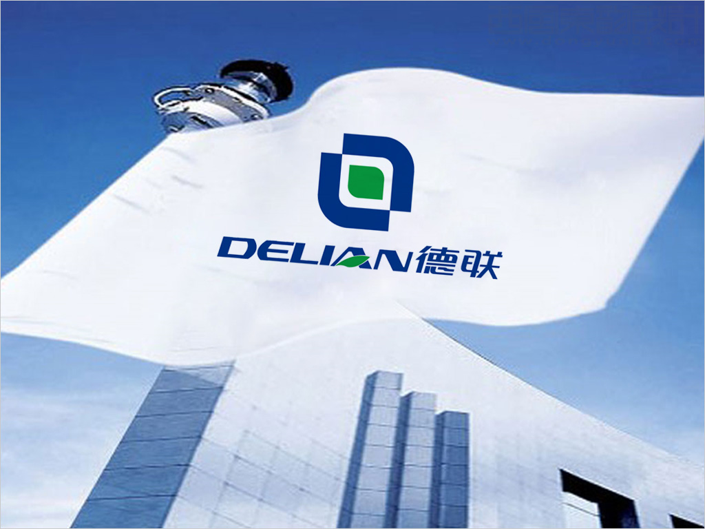 德聯科貿（北京）有限公司德聯DELIAN品牌l企業旗幟設計