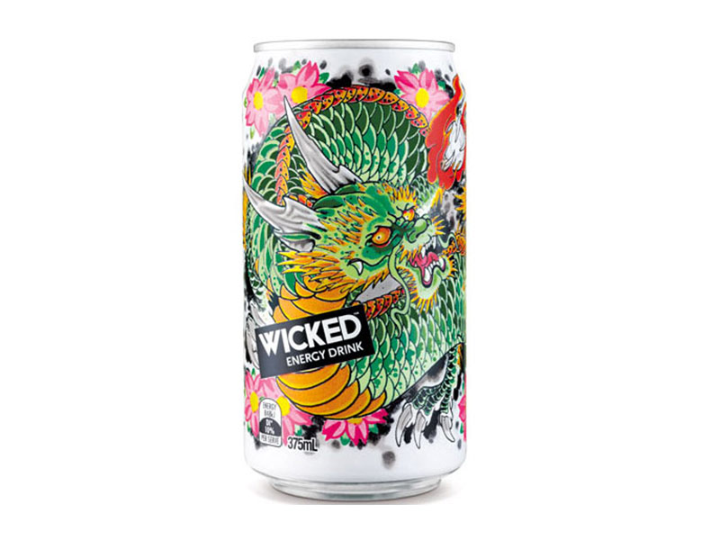 Wicked-Energy-Drink 飲料包裝設(shè)計(jì)