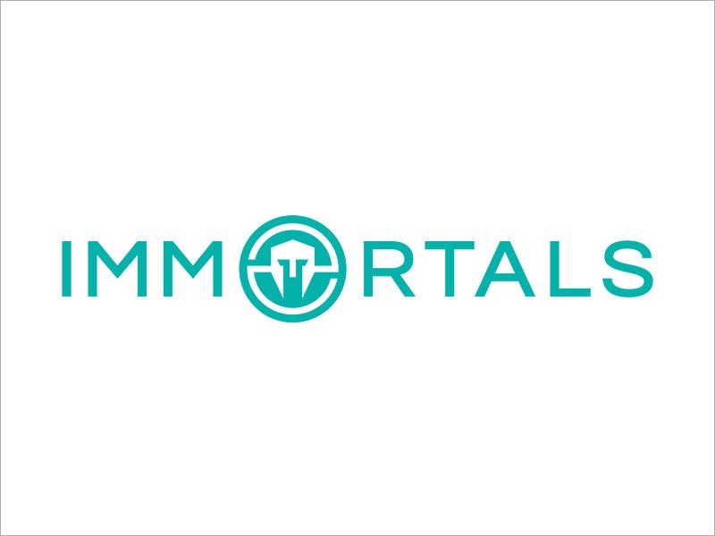 IMMORTALS 游戲標志設計