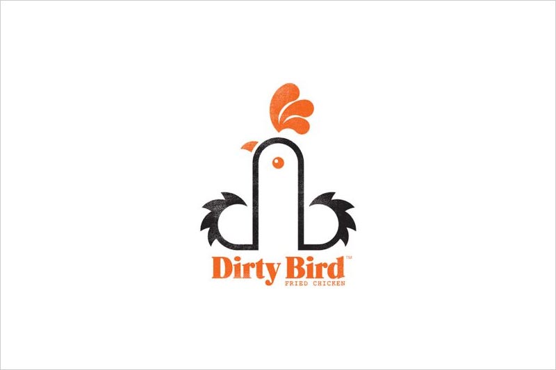 Dirty Bird 標志設計