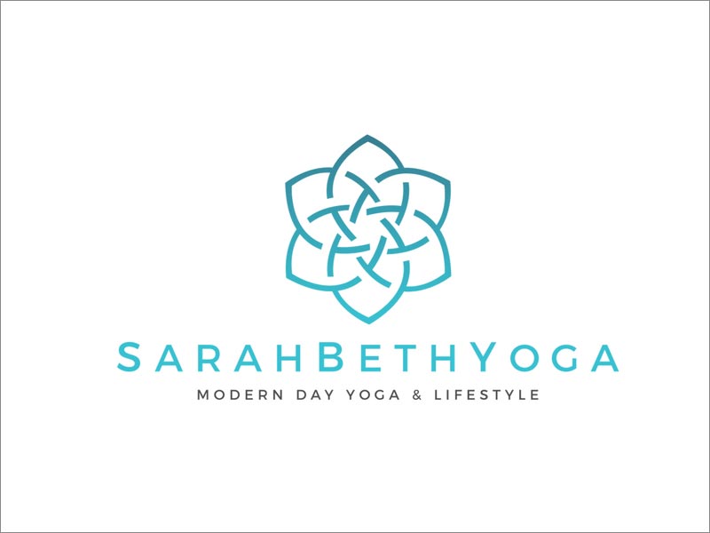 Sarah Beth Yoga短視頻號logo設計