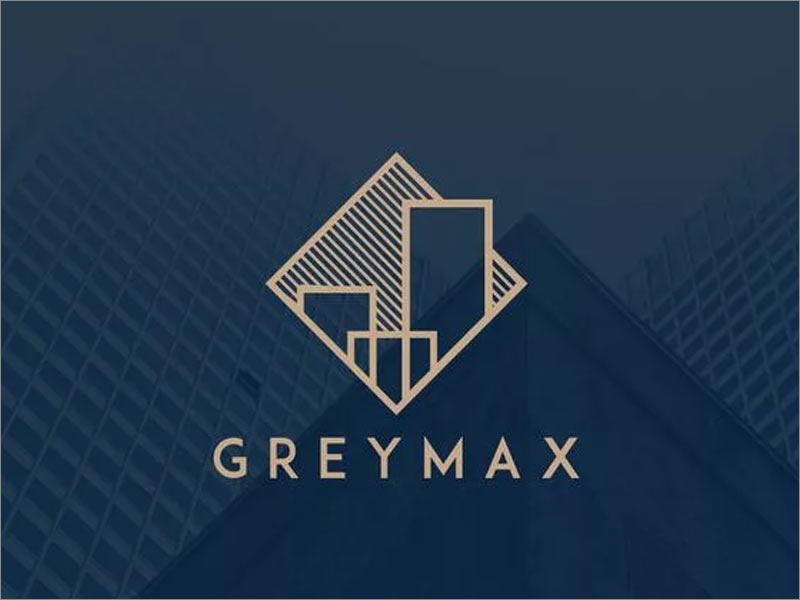 Greymax幾何形logo設計案例