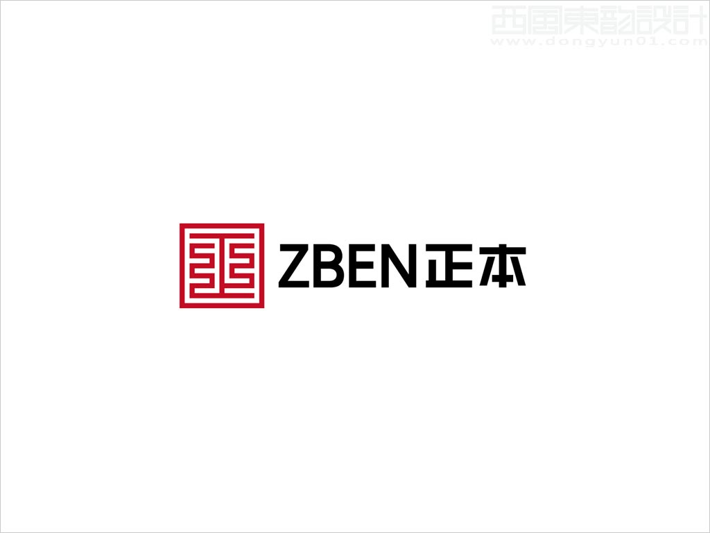 北京正本服務外包有限公司logo設計之左右組合