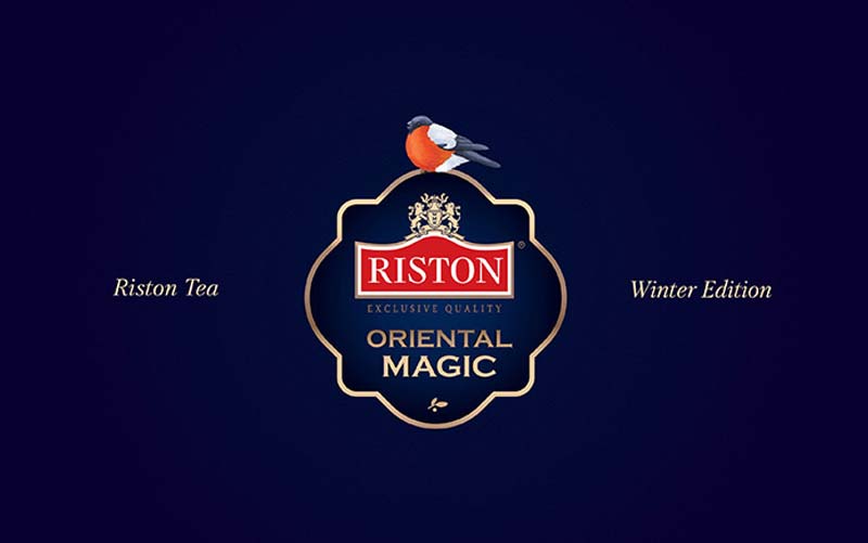 斯里蘭卡Riston Tea Winter Edition紅茶logo設計