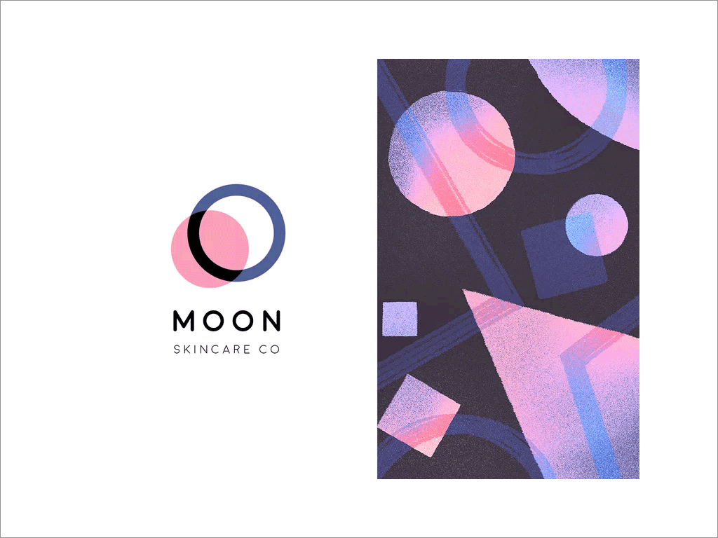 MOON Skincare logo設計