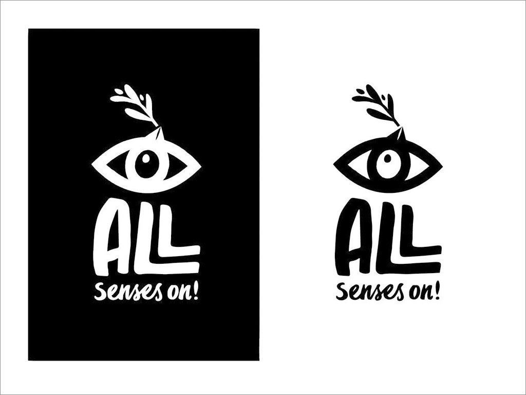 希臘All Senses On橄欖油logo設計