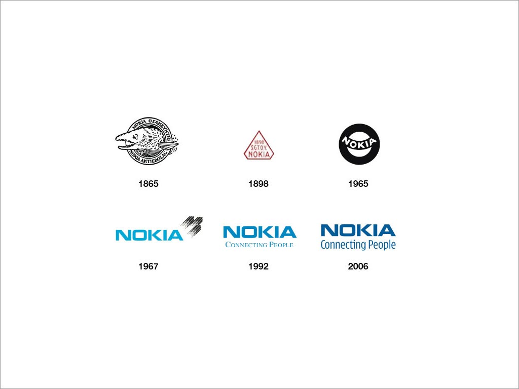 NOKIA logo設計及其演變過程