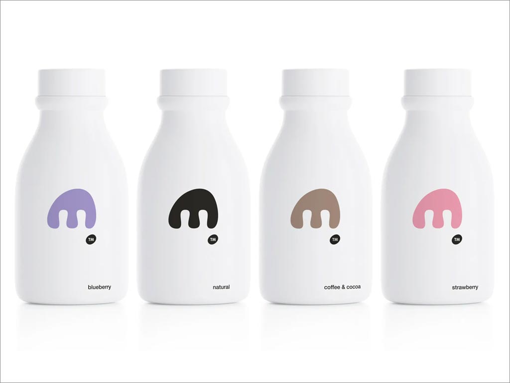 希臘moo Drink系列牛奶包裝設計