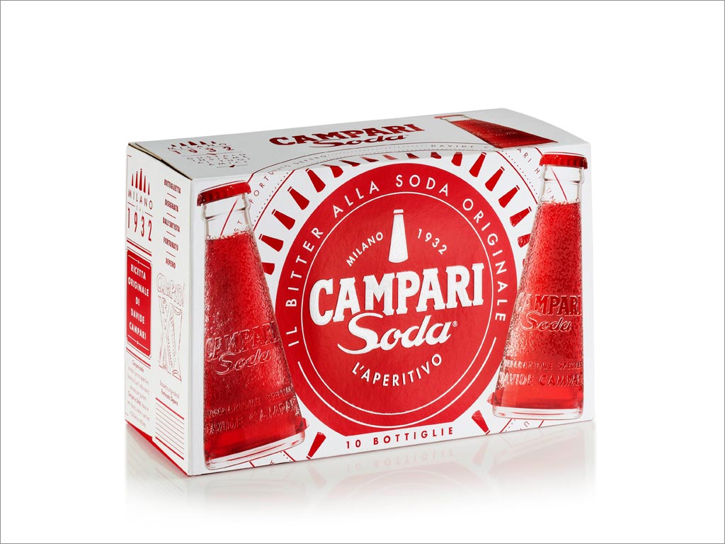 坎帕里（Campari）開胃酒包裝設計