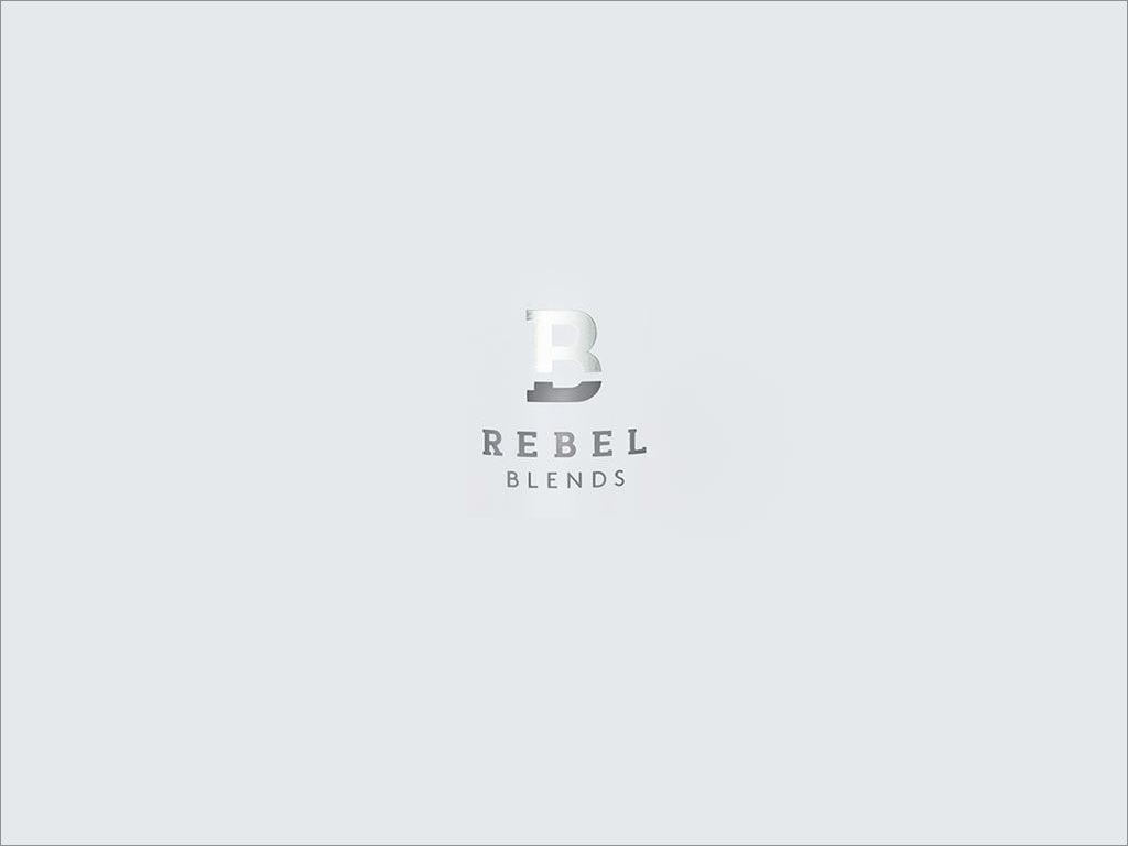 引人注目的英國Rebel Blends化妝品logo設計