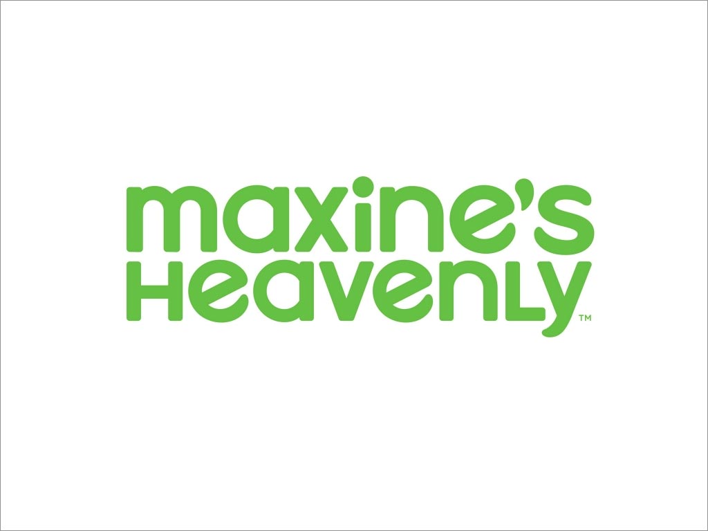 美國Maxine's Heavenly曲奇餅干品牌logo設計