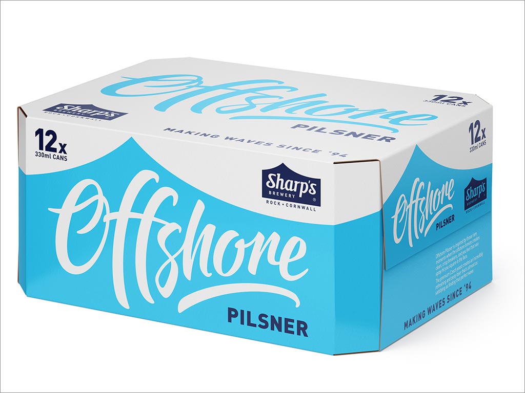 Offshore Pilsner啤酒外箱包裝設(shè)計