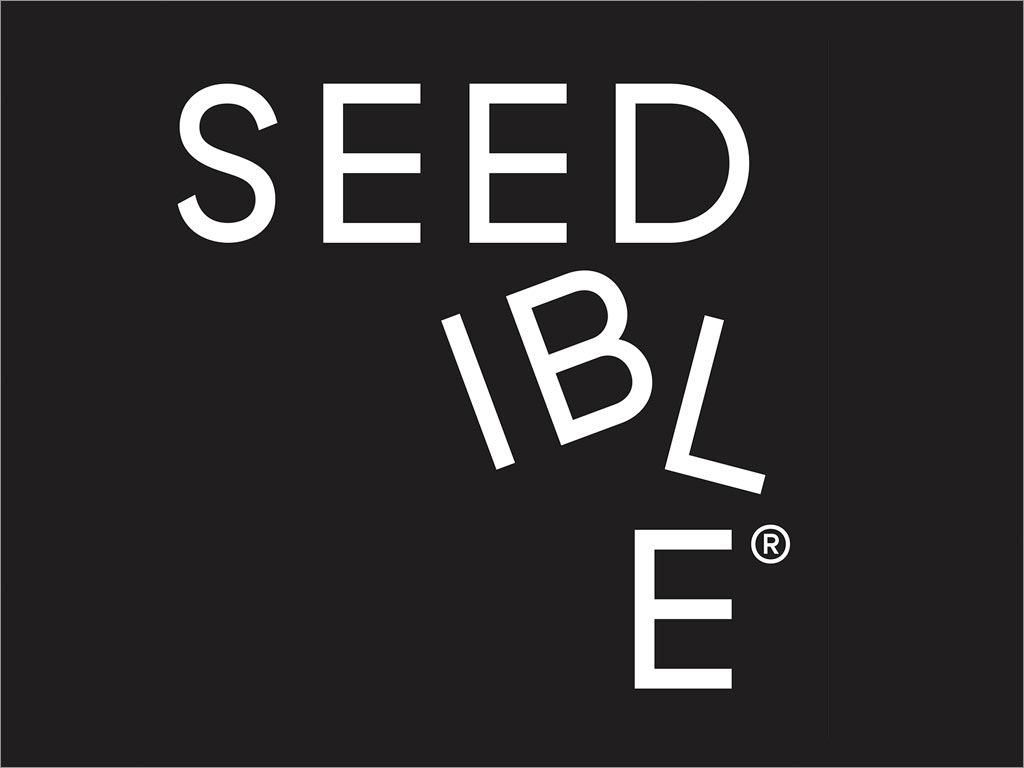 美國Seedible芝麻醬logo設計墨稿