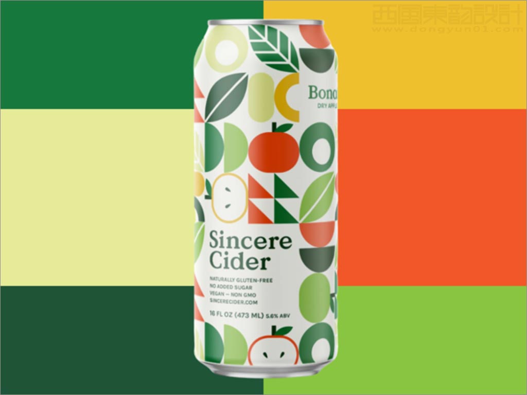 Sincere Cider蘋果酒包裝設計