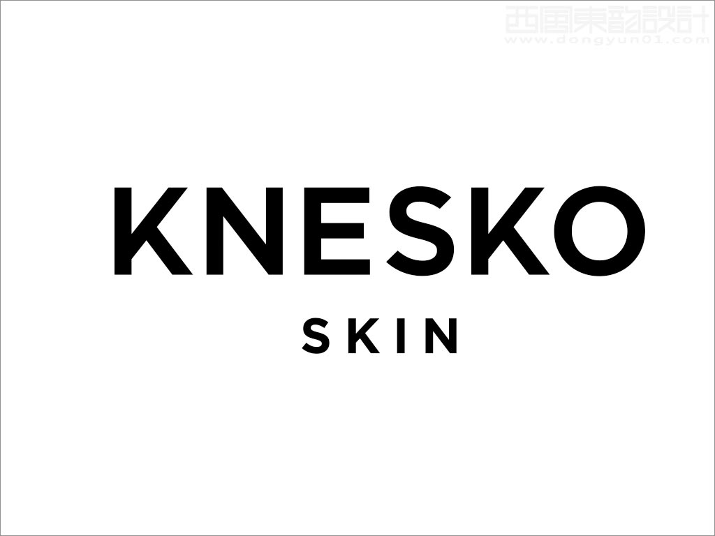 美國(guó)KNESKO SKIN化妝品品牌logo設(shè)計(jì)