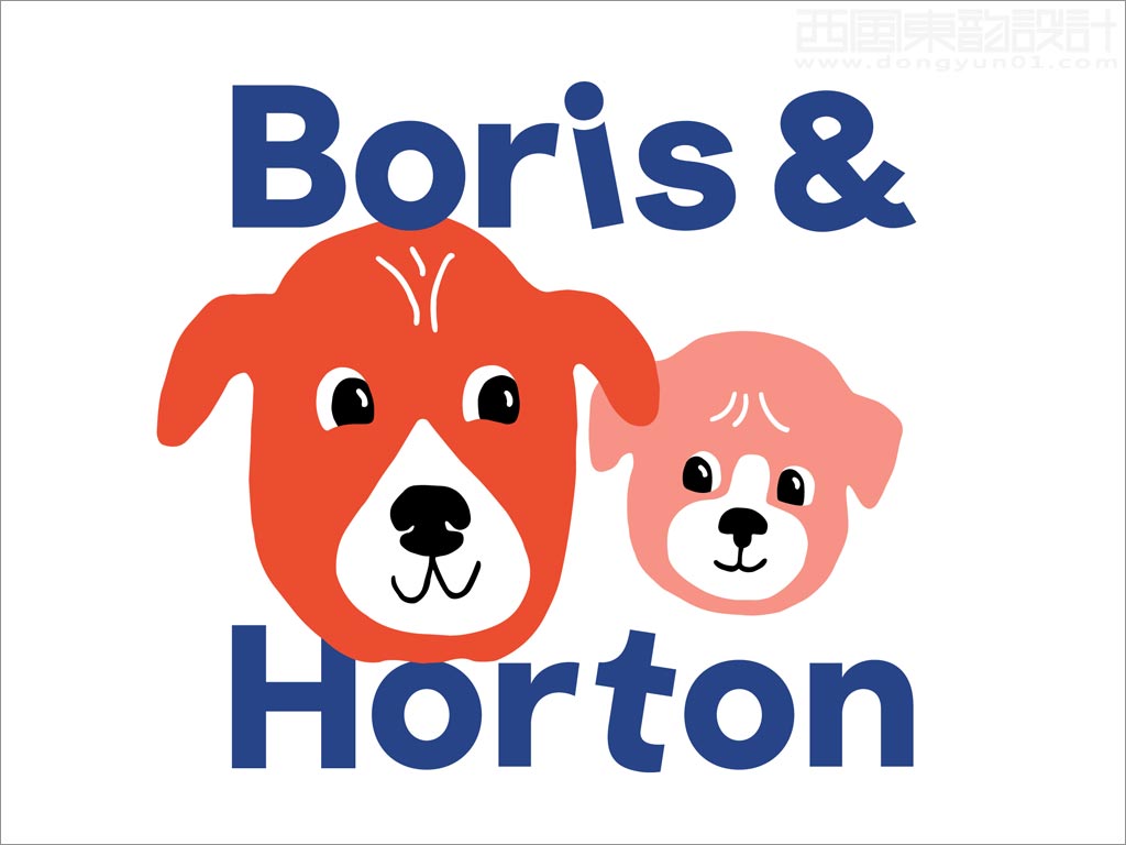 美國Boris＆Horton寵物用品館logo設計