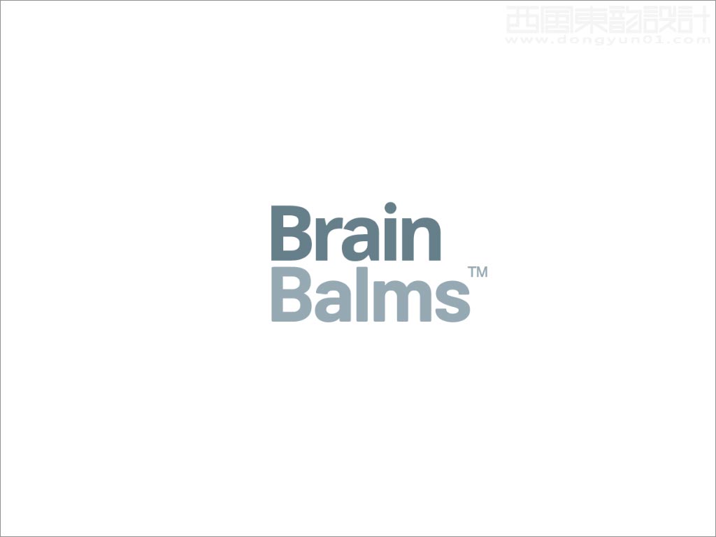 英國BrainBalms精油品牌logo設計