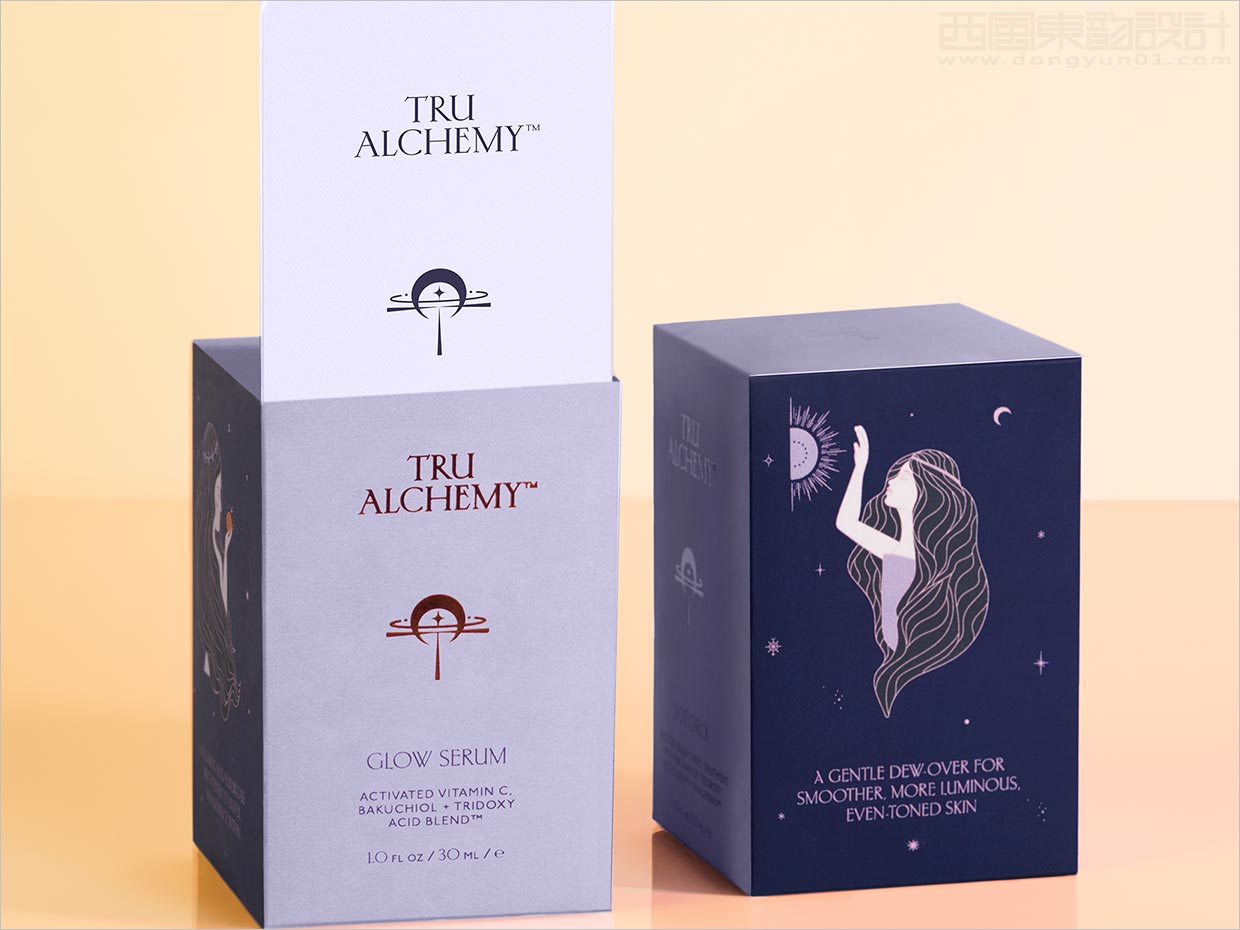 美國Tru Alchemy清潔護膚品包裝盒設計