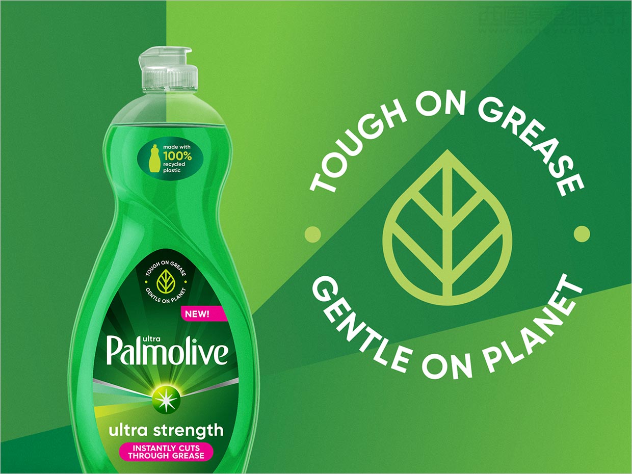 美國Palmolive洗潔精日化用品包裝設計