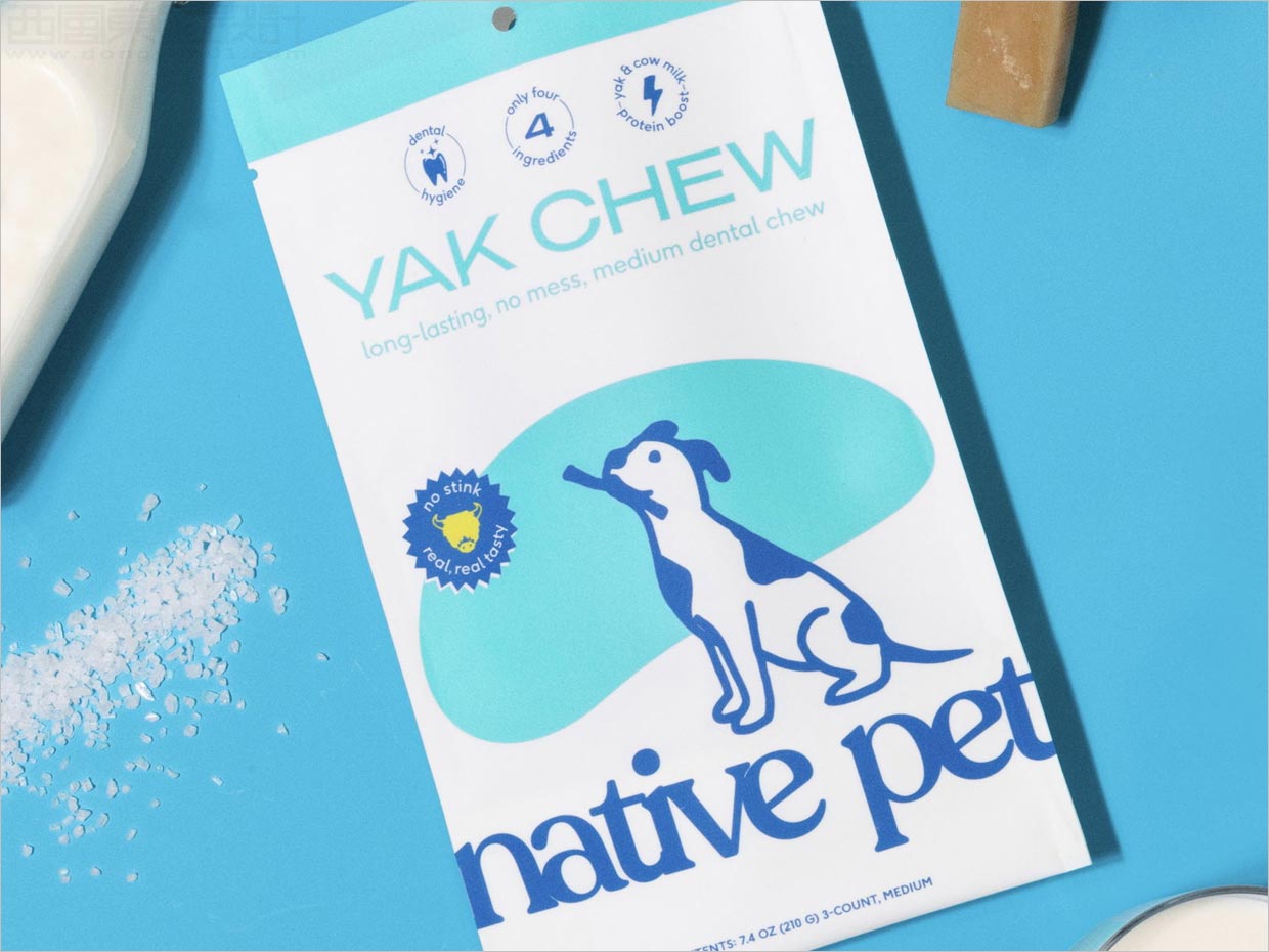 美國Native Pet寵物食品營養保健品包裝袋設計